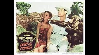 Fúria no Congo 1951,ação e aventura com Johnny Weissmuller