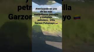 #shorts #aeroplane Aterrizando en Villa Garzon Putumayo ✈️