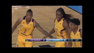 Los Angeles Sparks vs Atlanta Dream Full Highlights 2017-05-27 WNBA