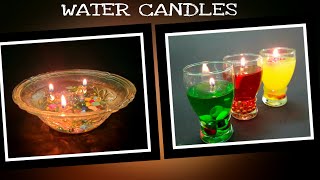 Water Candles | No Wax Candles | DIY Water Candles | Diwali Decor | Floating Candles | Decor Ideas