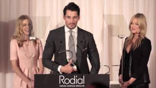 David Gandy - Rodial Beautiful Awards (10/03/2014)