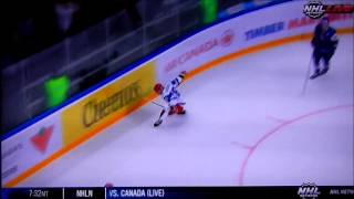 Nikita Kucherov scores Russia's 1st goal against Slovakia (12/26/2012)