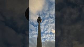 Berlin TV Tower in a flash! #BerlinTVTower #Hyperlapse #YouTubeShorts #Germany  #Berlin #btsshorts