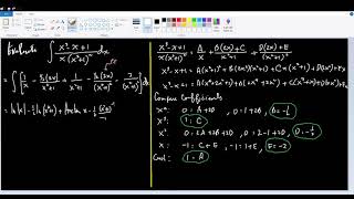 Integration of Rational Functions by Partial Fractions   Case IV