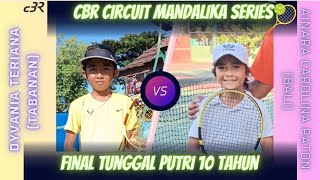 FINAL PI 10🎾PUTU Dyvania Teriana (Tabanan) vs Ainara Carolina Paton (Bali) cBR mandalika Series