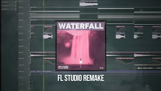 ROY KNOX .feat Ellen Louise - Waterfall(Fl Studio Remake + Free FLP)