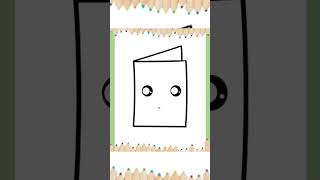 #shorts #shortvideo 🔥 How to draw cute INVITATION CARD 🔥 #education  #cute #draw #ytshorts #youtuber