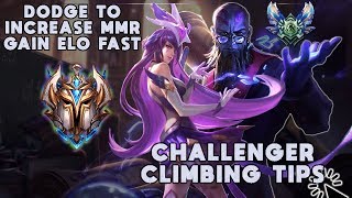 Season 10 Challenger Tips And Tricks To Climb Ranked Solo Queue | Increase Your MMR