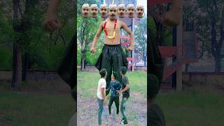 Ravan Vs Balveer ? #ravan #funnyvideo #shorts #waniofficial #trending