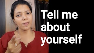 TELL ABOUT YOURSELF | Spoken English in Tamil