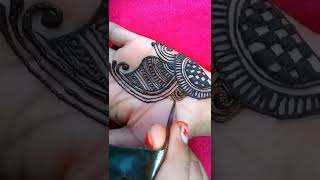 Simple mehndi design ||Beautiful mehndi design ||Easy Mehndi design fronthand #shorts #ytshorts