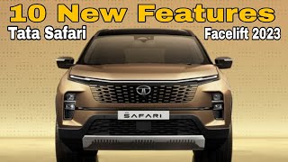 10 New Features of Tata Safy Facelift 2023| Safari Facelift 2023| Tata |UG MOTORS UPDATE