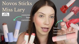 NOVOS STICKS MISS LARY | Stick 3 em 1 Miss Lary