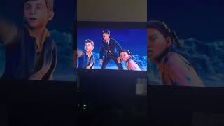 Watching my favorite scene from my favorite Christmas movie: Polar Express