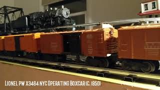 Boxcar Parade / Lionel Legacy H10 Sharpnack LTD