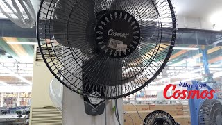 (Brief video) 12" Cosmos Wall Fan