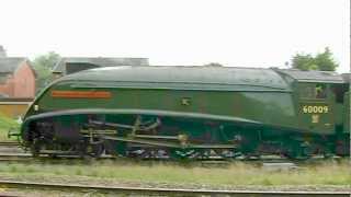 LNER A4 60009 Union of South Africa, Cumbrian Mountain Express, Lostock Hall, 1st September 2012