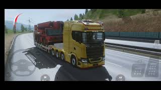 Truckers of Europe 3 : Stream chassis 8X4 oleng bawa muatan Crane Truck ke Nuremberg