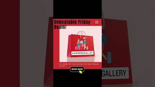 Shopping! Shopping ...."Unbeatable deals of the day! Get ready for an amazing weekend offer