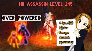 Halberd Assassin Build Level 245-ToramOnline