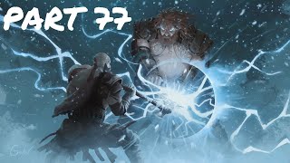 God of War Ragnarök PART 77 - KRATOS VS THOR 2 - PS5 GAMEPLAY WALKTHROUGH (FULL GAME)