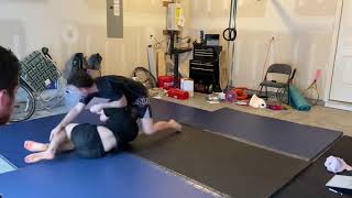 Full mount hunting punch chokes and arm triangles to back to armbar