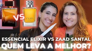 BATALHA NACIONAL!!!  Zaad Santal Vs Essencial Elixir - Qual perfume a galera preferiu no teste cego?