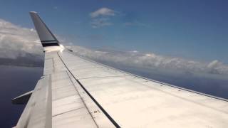 Alaska Airlines 737-800 takeoff from Kahului (PHOG)