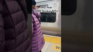 EXCLUSIVE! First Look at 190 Year Anniversary LIRR Sticker M7s!