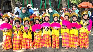 Juara 1 Kreasi Tari Daerah - Tari Kipas Pakarena (Sulawesi Selatan) Festival Anak Taqwa di Ancol😍