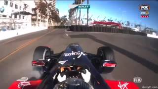 Formula E 2015 16 Long Beach all crashes round #6