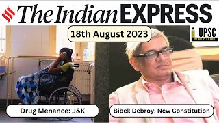 [Art of Reading Newspaper] 18 August 2023 | The Indian Express | #upscnewsanalysis #UPSC #ias