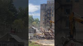 Demolition at the Arlington Hotel