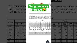 #sscgdvacancy #increase#army #ssb #agniveer #sscgd2022 #airforce #sscgdjoining #viralshorts @rojgar💥