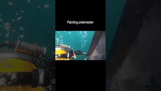 #underwaterwelding #commercialdiving #painting