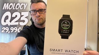 Review y Unboxing de SMARTWATCH Molocy Q23 (Otro Reloj chino por Amazon)