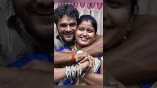 ❣️KHESARI LAL YADAV WITH THIS BEAUTIFUL WIFE CHANDA DEVI | ❣️ KHESHARI LAL YADAV TRENDING VIDEO ❣️