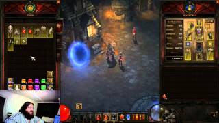 Episode 46 . DIABLO 3 FARMING DIARY DAY 1 .. no hack cheat exploit , inferno