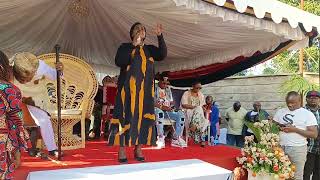 CS PENINA  FULL SPEECH DURING THE INSTALLATION OF KYALO MULI AS THE ANZAUNI NATIONAL CLAN PATRON