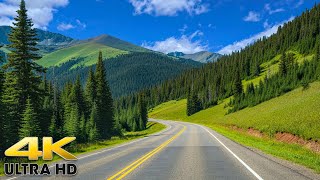 2 Hours of Montana Mountain Scenic Driving to Idaho 4K