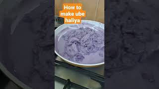 How to make ube haliya #filipinofood#sotasty #buhayofw #israelife