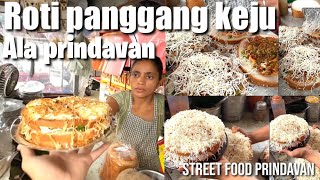 street food prindavan Roti panggang keju ala India #streetfood #kulinerprindavan #kulinerindia