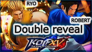 Double King of fighters 15 reveal trailer reaction team art of fighting is complete (RYO & ROBERT)