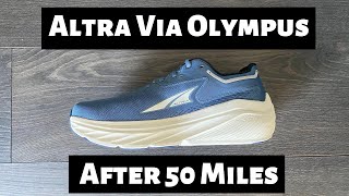 Altra Via Olympus after 50 Miles