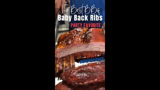 The BEST BBQ Ribs for summer parties #shorts #bbqribs #motd #foodie