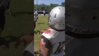 Nice Pick!! #davidonthedaily #youthfootball #8u #youtubeshorts #duval #youthsports #2024