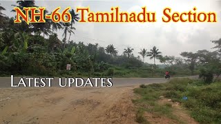 NH-66 Karungal to Karode section Work status Tamilnadu Portion 🛣️      #roadmaker