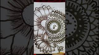 mandala art☺️☺️#art #speeddrawing #roughsketch #ytshorts