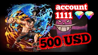 Ace feat Marco really realese DAMN!!!! Sell very good account... One Piece Bounty Rush