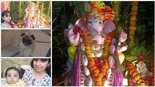 Ganpati Utsav 2022. Ganpati Bappa Morya 🙏 Ananya Breja. Vlog